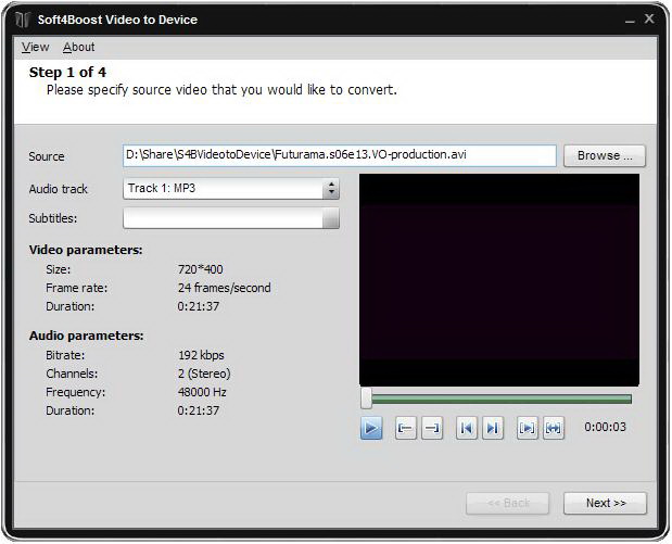 Soft4Boost Video to Device