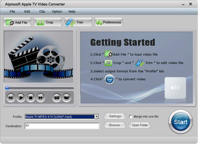 Aiprosoft Apple TV Video Converter