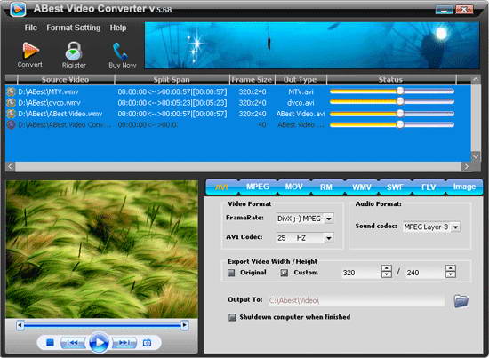 ABest AVI Video Converter
