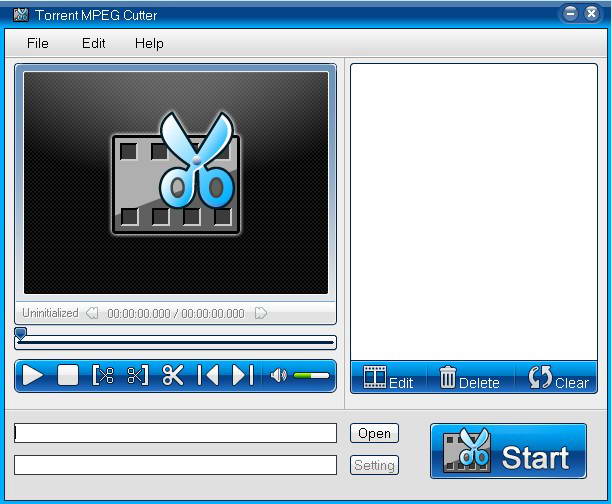 Torrent MPEG Cutter
