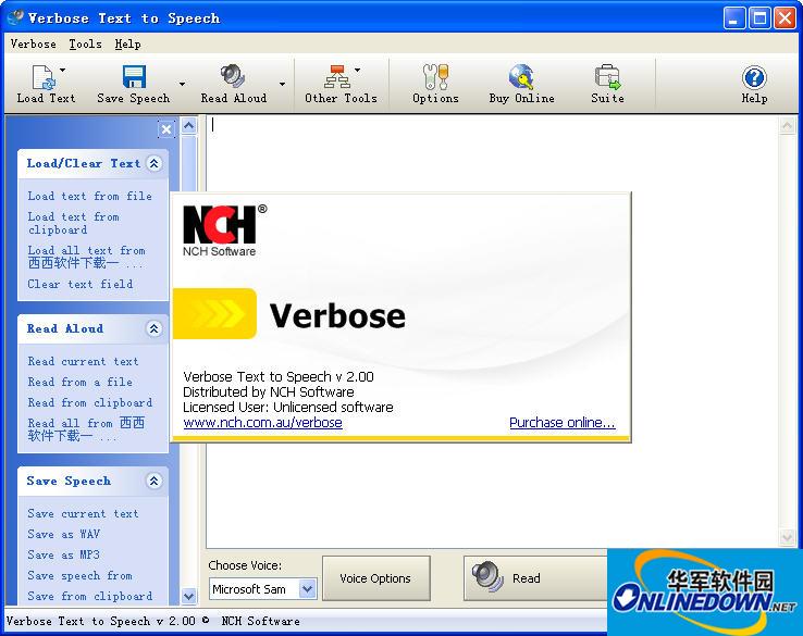 文本朗读工具( NCH Verbose Text to Speech)