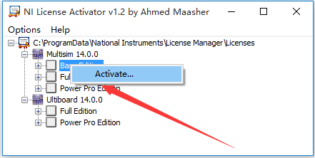 Multisim14.0