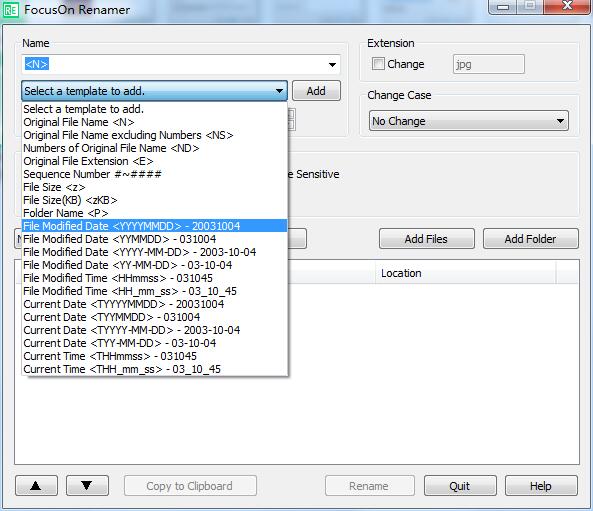 FocusOn Renamer