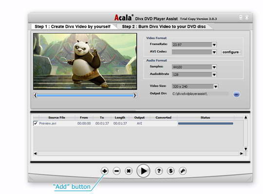 Acala DivX DVD Player Assist