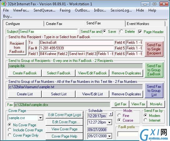 32bit Internet Fax
