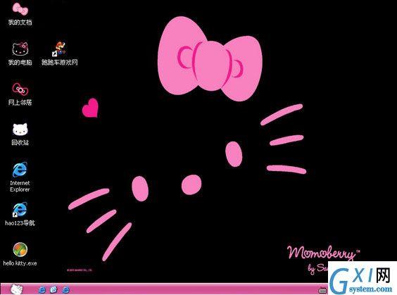 hello kitty电脑主题