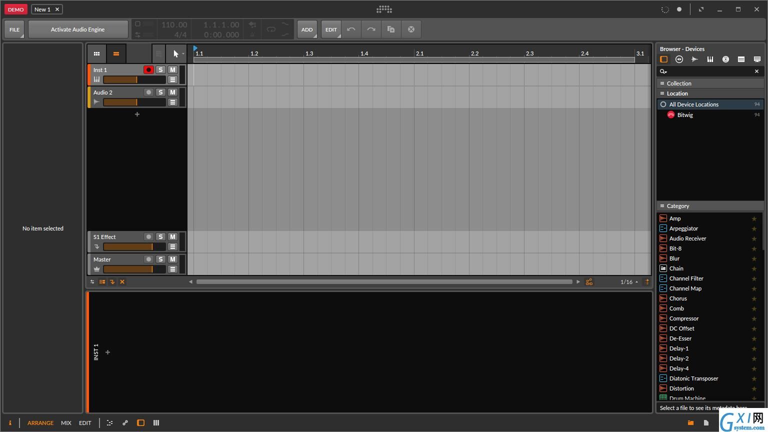 Bitwig Studio