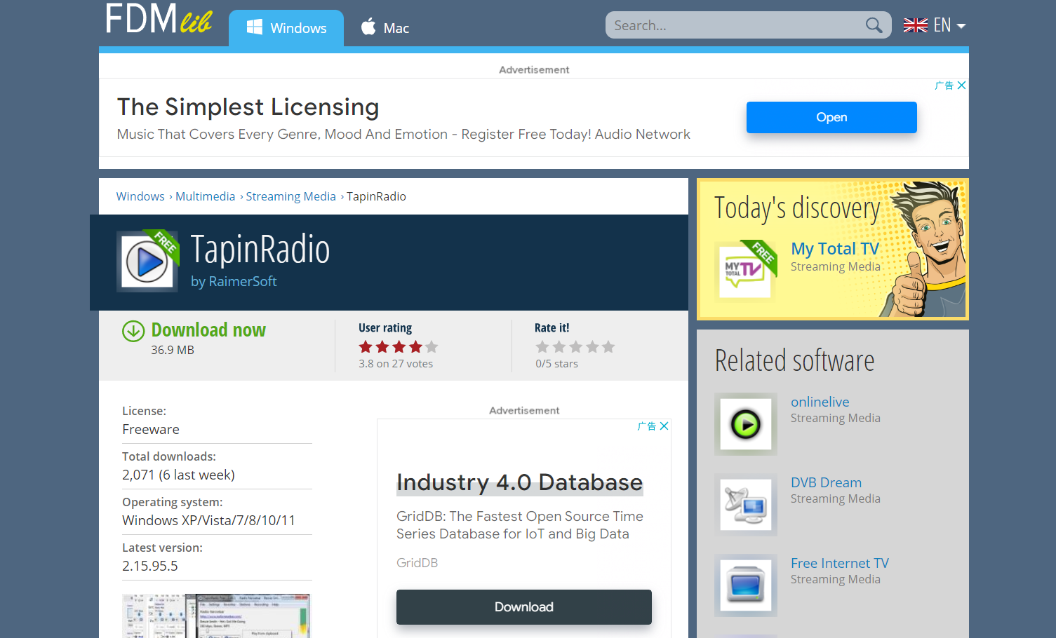 TapinRadio Pro