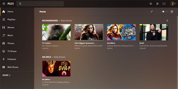 Plex Media Center