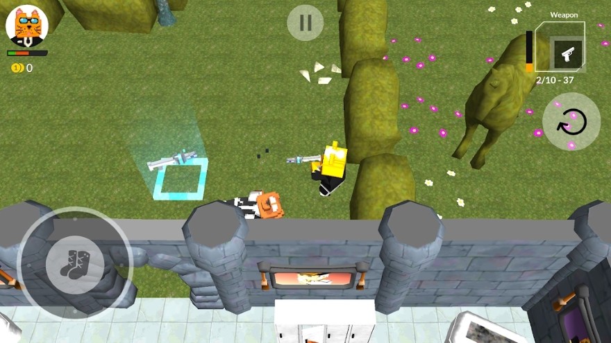 猫与狗竞技场射手3D截图2