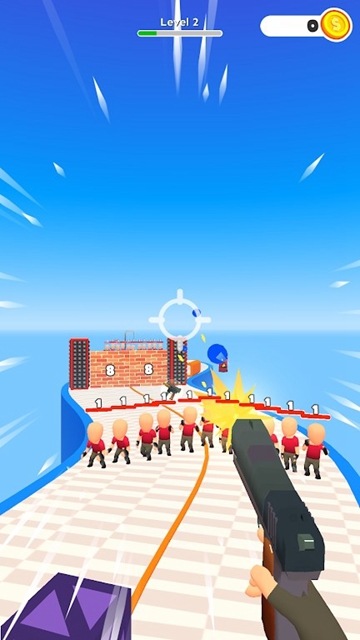 连跑带跳射击截图2