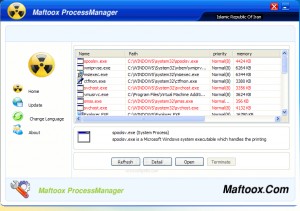 Maftoox Process Manager