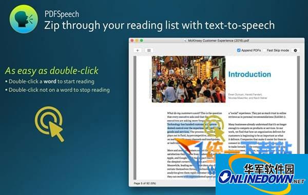 PDFSpeech for Mac