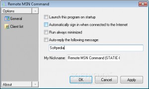Remote MSN Command