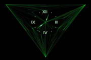 Emerald Clock ScreenSaver for MAC