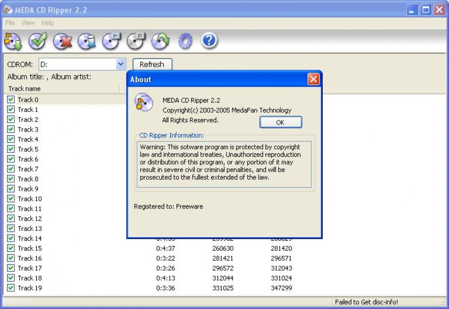 MEDA CD Ripper
