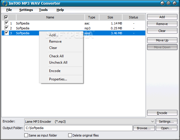 ImTOO MP3 WAV Converter