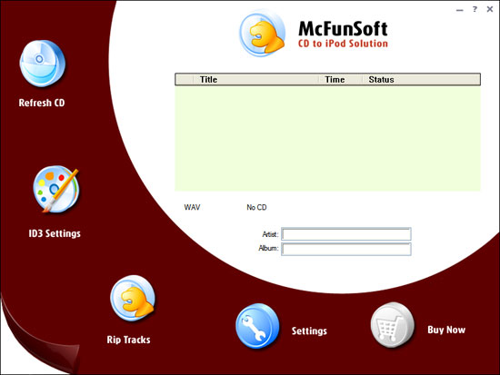 McFunSoft CD To iPod Solution