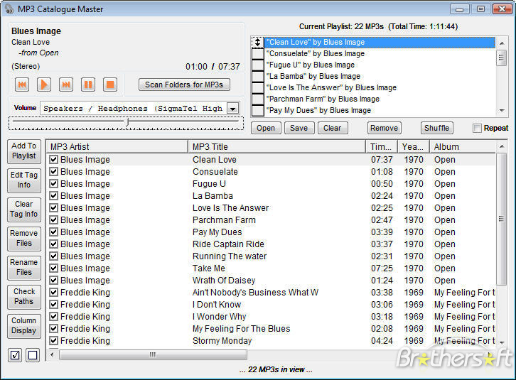 Music Catalogue