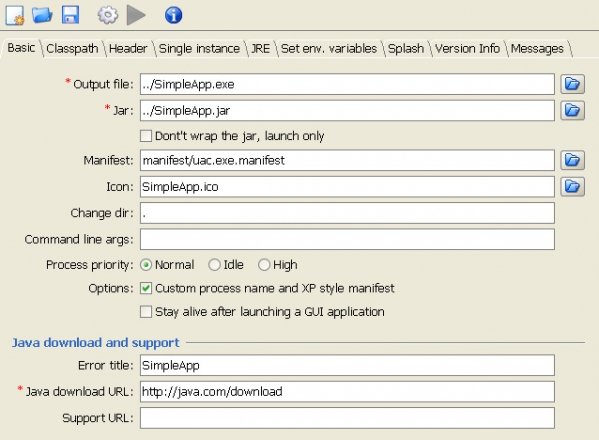 java转exe(launch4j)