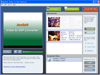 Opell DVD to to AVI MPEG MOV RM FLV iPod PSP 3GP Zune Converter