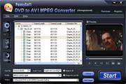 PeonySoft DVD to AVI MPEG Converter