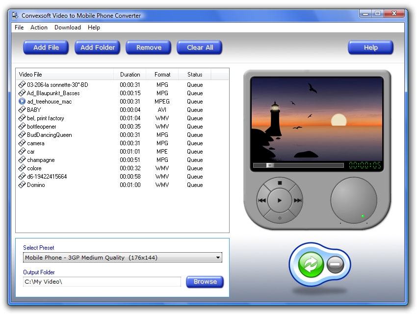 convexsoft Video to Mobile Phone Converter