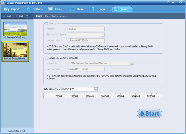 PowerPoint to Video DVD