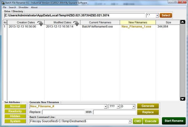 Batch File Renamer(批量更改文件)