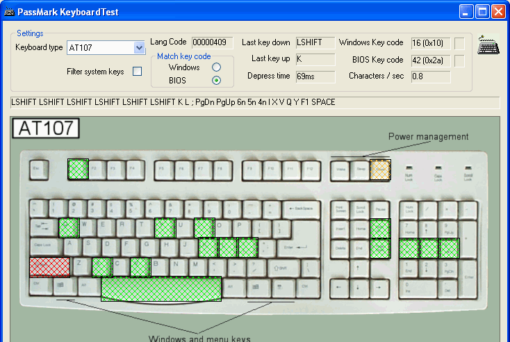 KeyboardTest