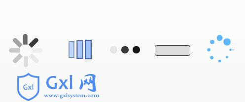 纯CSS3的ajax loading加载