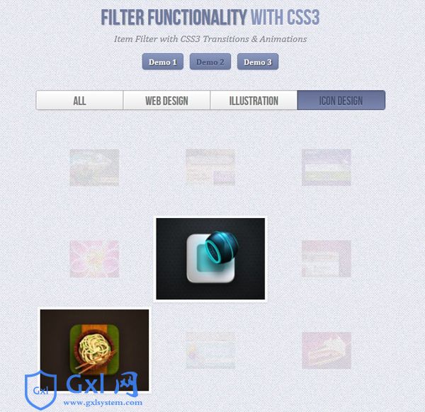 CSS3网页元素过滤器功能