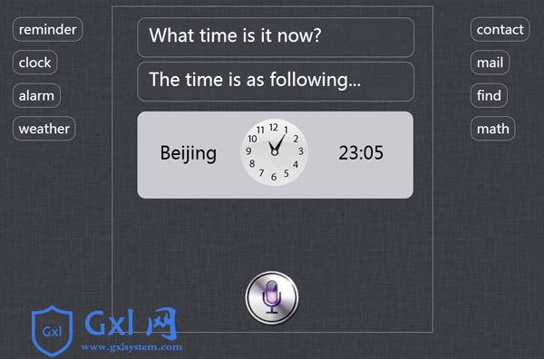 jQuery+CSS3仿iPhone4S Siri UI