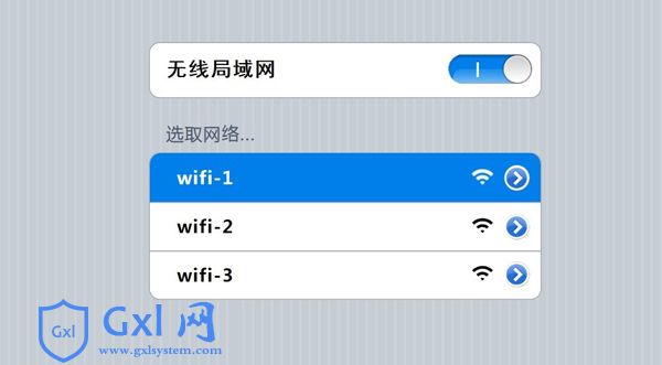 jQuery+CSS3仿IOS无线局域网Wifi