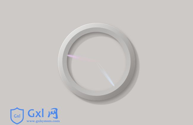 jQuery创意圆环指针时钟代码