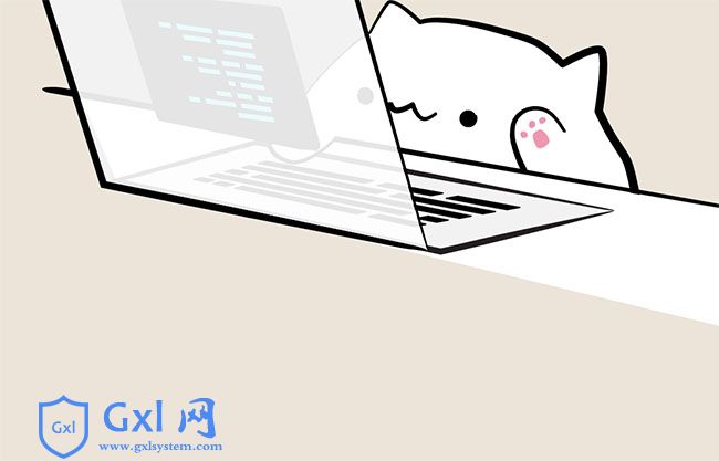HTML5 SVG卡通猫敲键盘特效