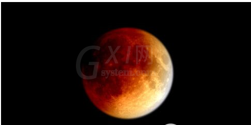 巧用photoshop打造红月亮的具体方法截图