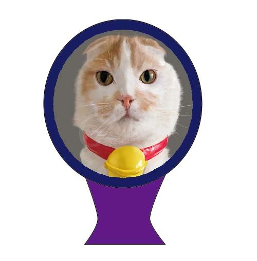 ai合成小猫照镜子效果图的详细步骤截图