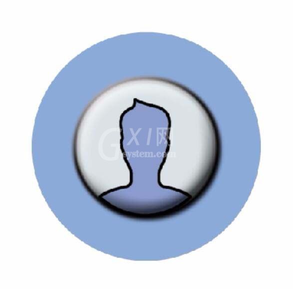 ps制作简洁头像的详细操作截图