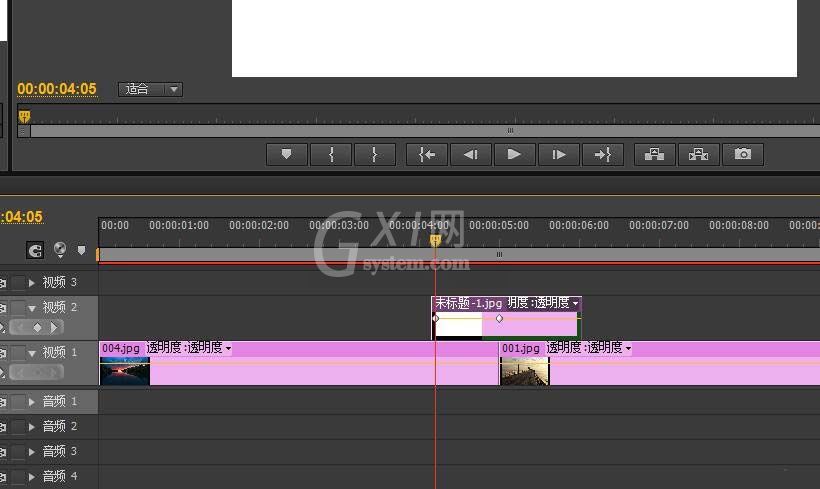 premiere为给视频加上闪白效果的详细操作方法截图