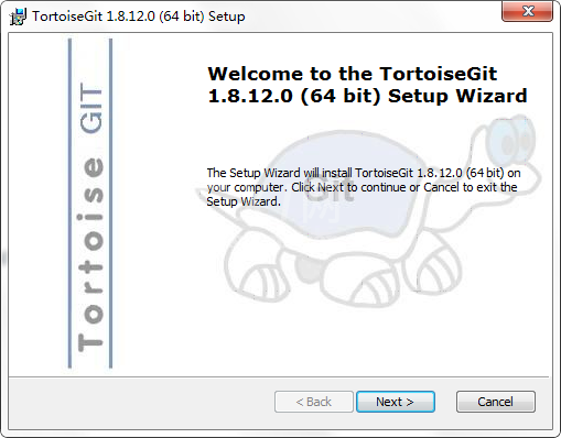 TortoiseGit进行安装的操作流程截图