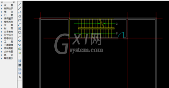 天正建筑2014绘制建筑物顶层平面图的操作教程截图