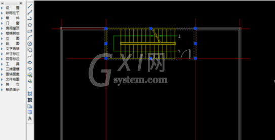 天正建筑2014绘制建筑物顶层平面图的操作教程截图
