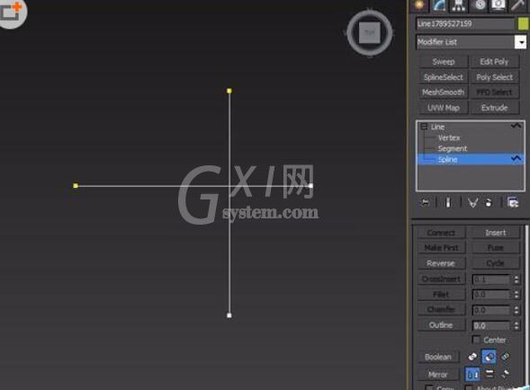 3Ds MAX使用Trim进行样条线剪切的操作教程截图