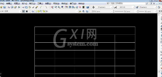 AutoCAD2008表格添加快捷步骤截图
