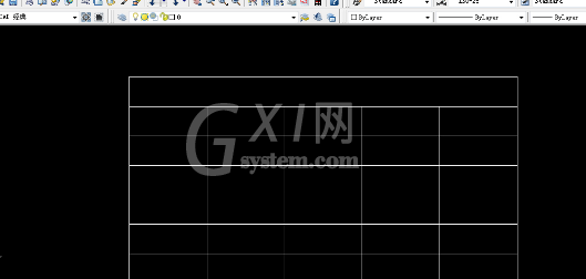AutoCAD2008表格添加快捷步骤截图