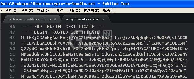 sublime text开启禁止打开上次关闭未退出文件的方法步骤截图