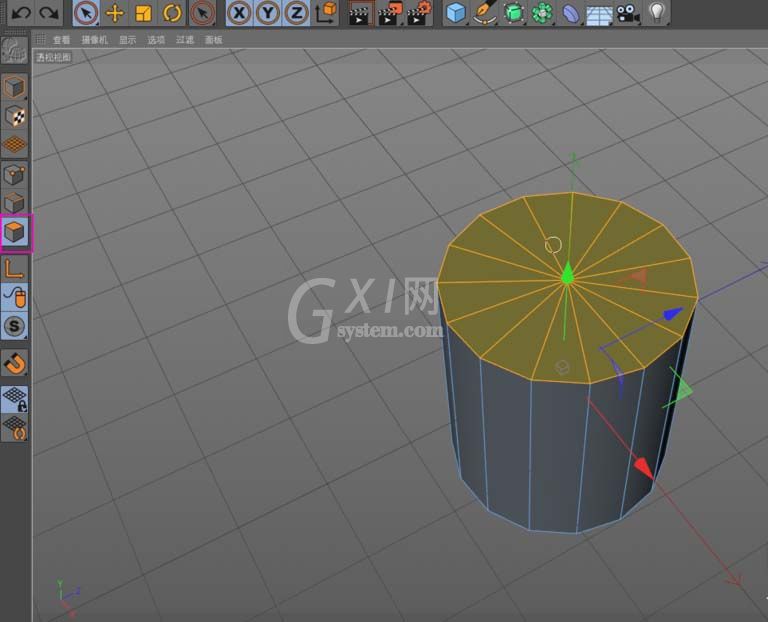 C4D建模杯子的操作教程截图
