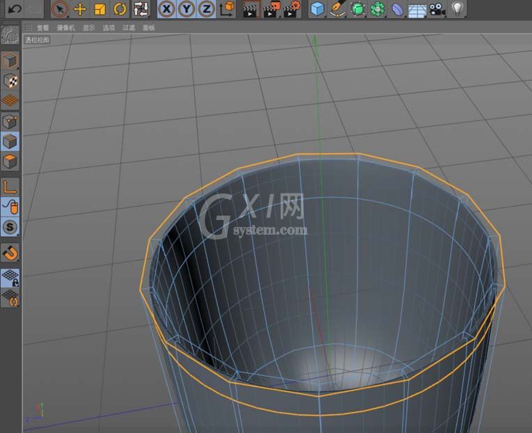 C4D建模杯子的操作教程截图