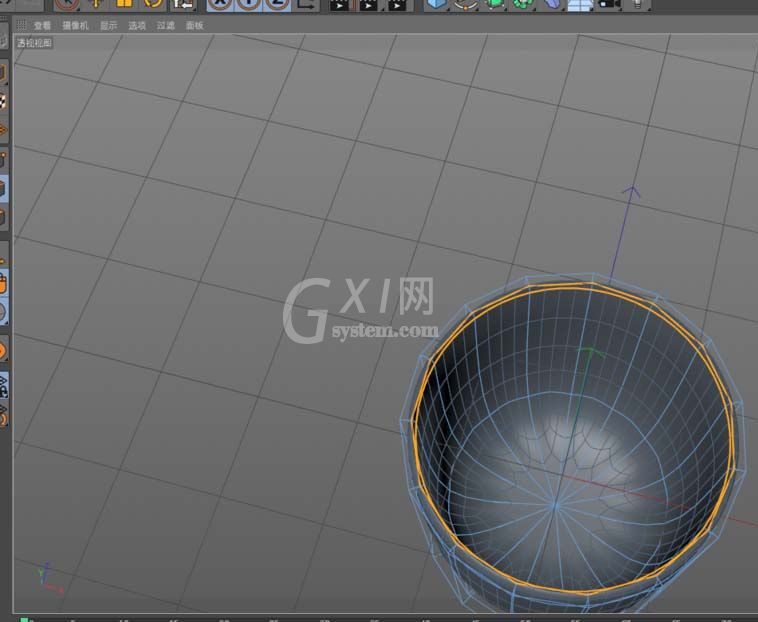 C4D建模杯子的操作教程截图